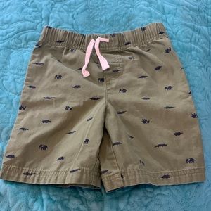 Animal print boys shorts